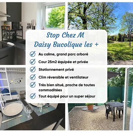 Stop Chez M Daisy Bucolique # Qualite # Confort # Simplicite Appartement *